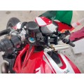 Woodcraft Ducati Monster 1200R (16-19) Clipon Riser Adapter Plate With Bars Woodcraft Ducati Monster 1200R (16-19) Clipon Riser Adapter Plate With Bars